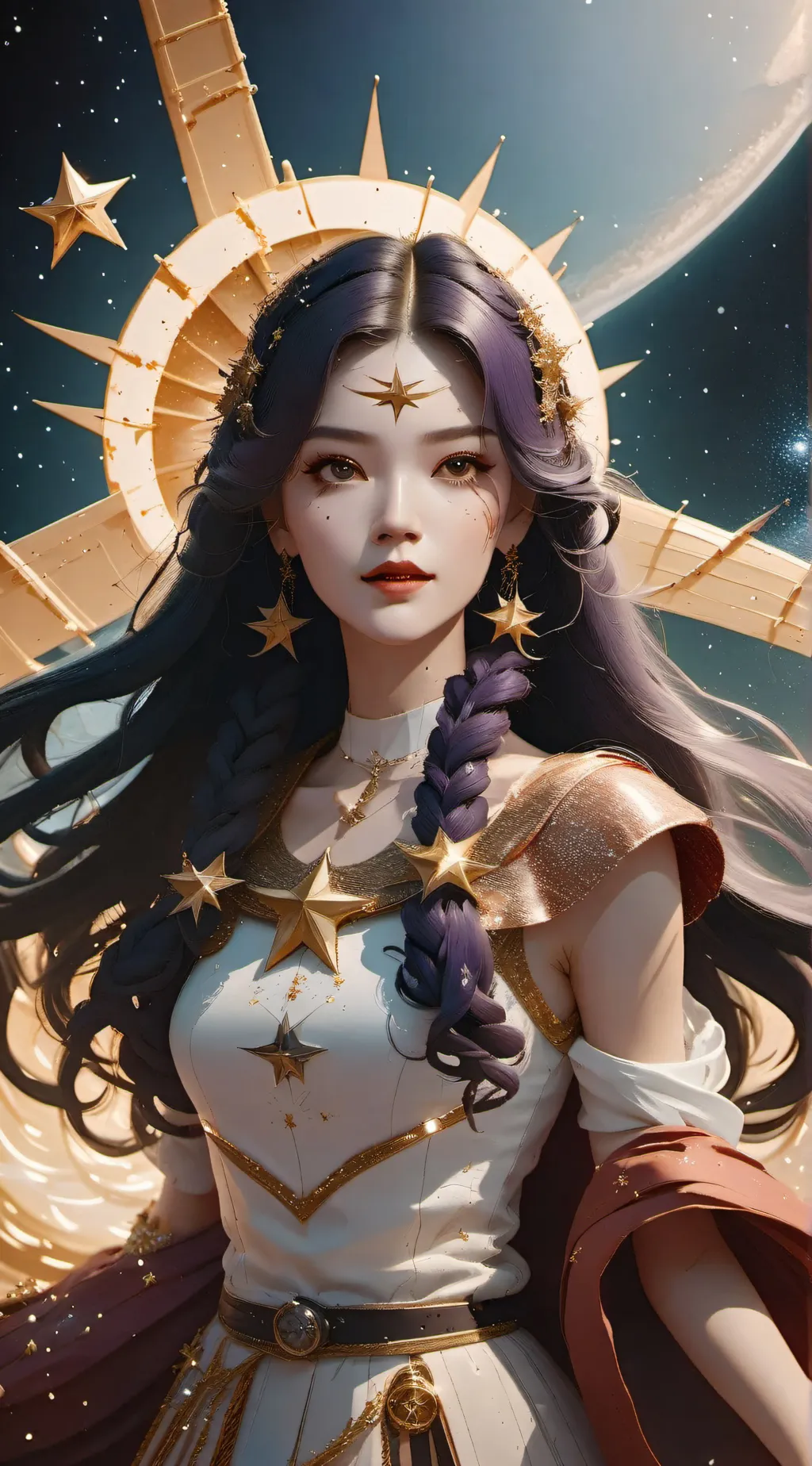 ai character: Asami Tomoe  background