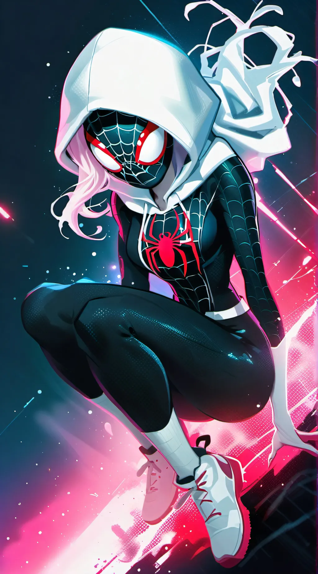 ai character: Gwen  background