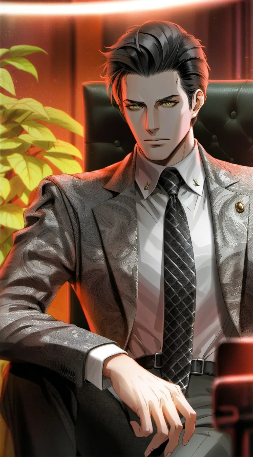 ai character: Gabriel knight background