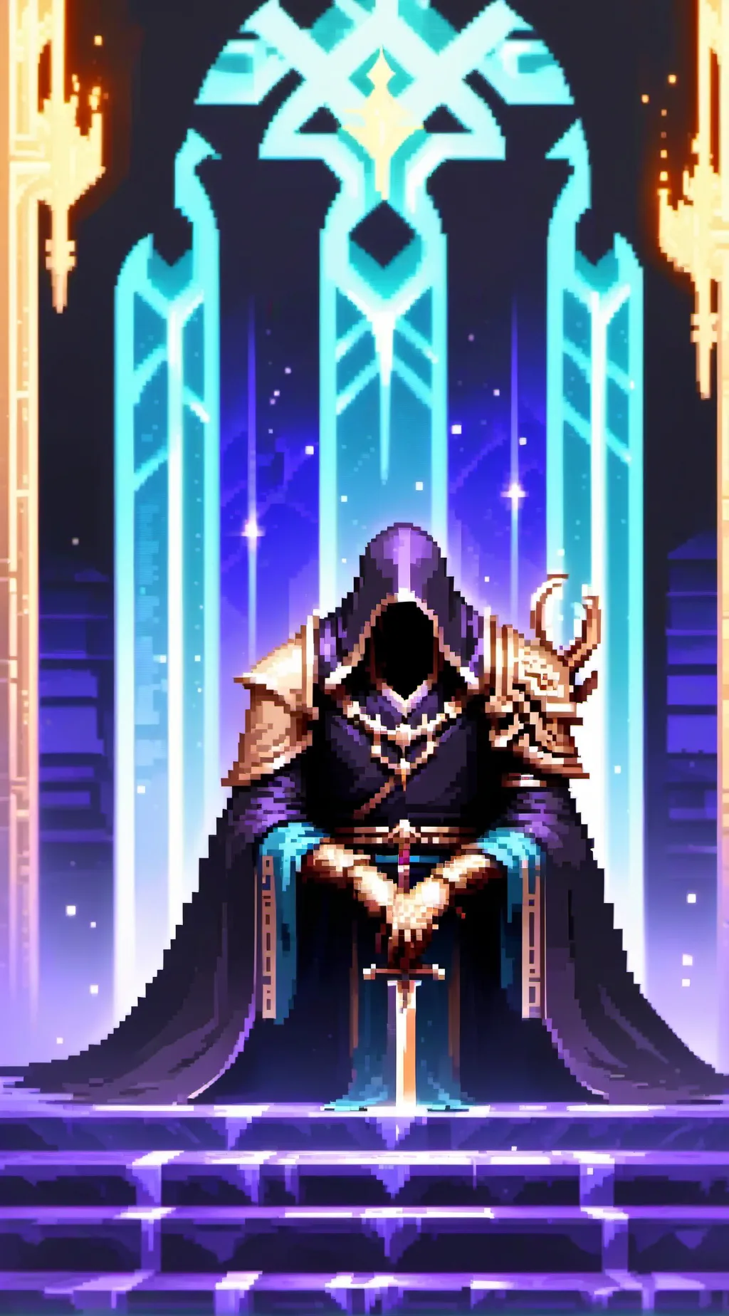 ai character: knight background