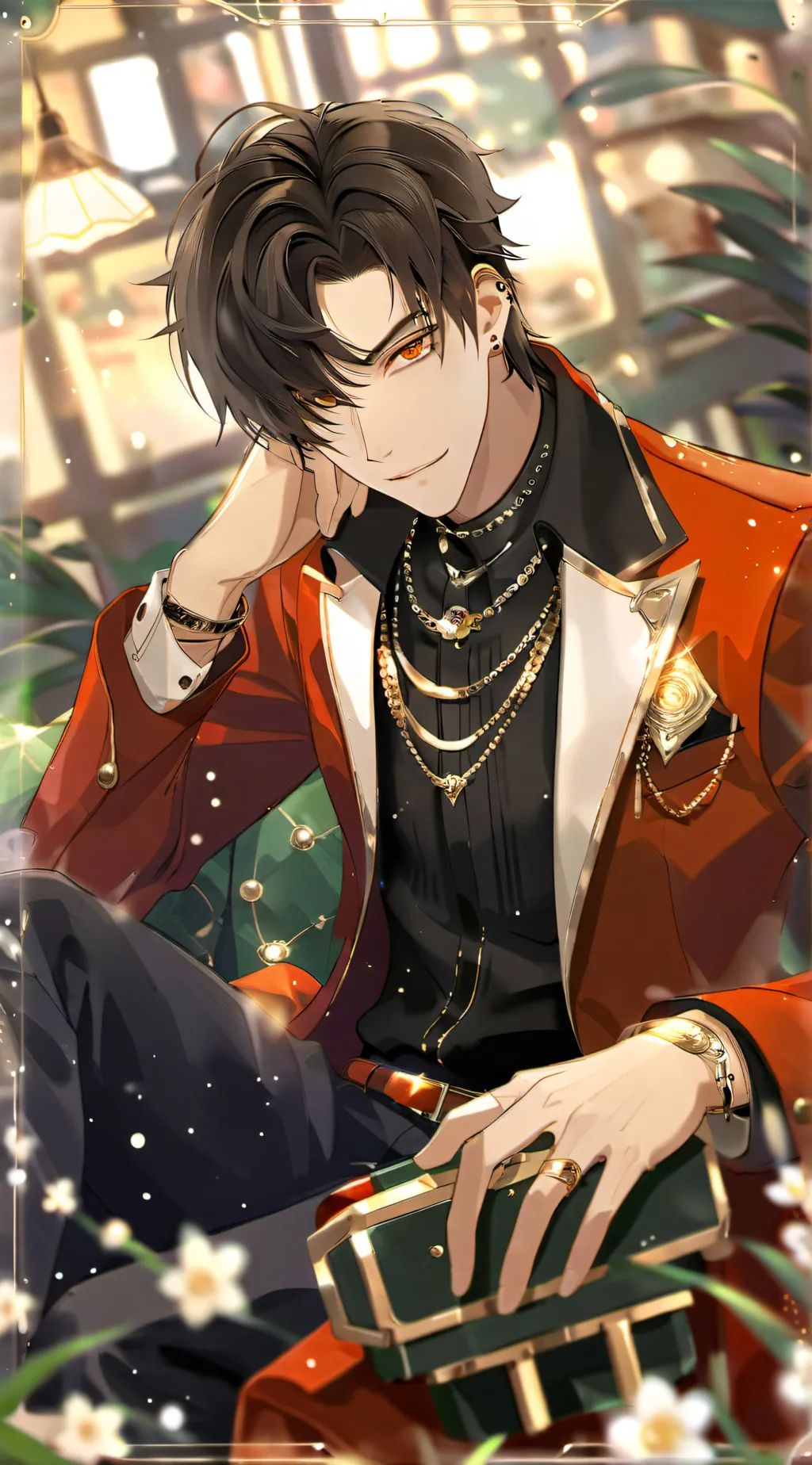 ai character: Daniel  background