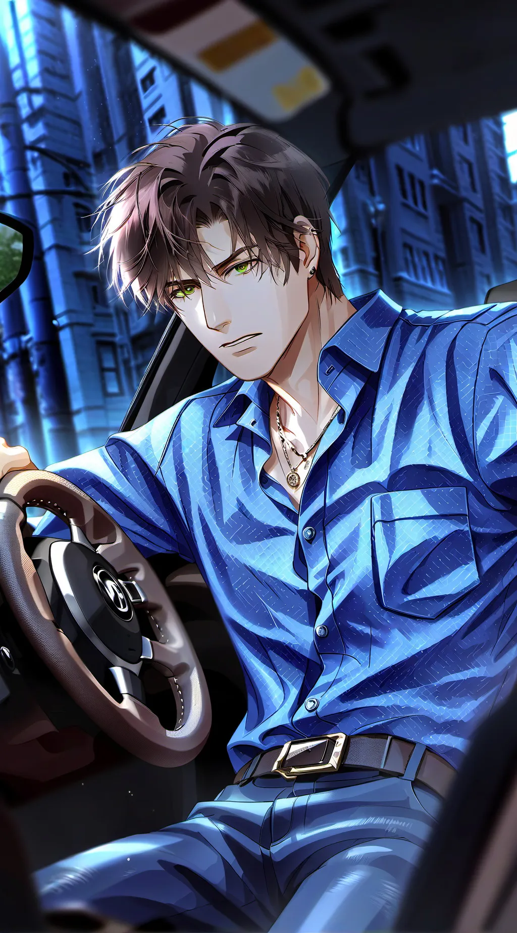 ai character: Damon background