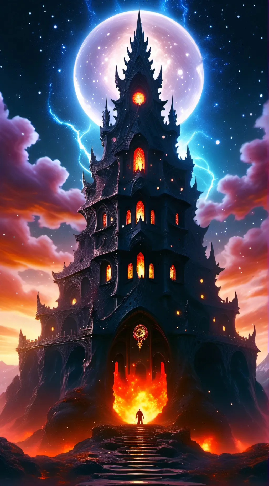 ai character: Obeey Me! background