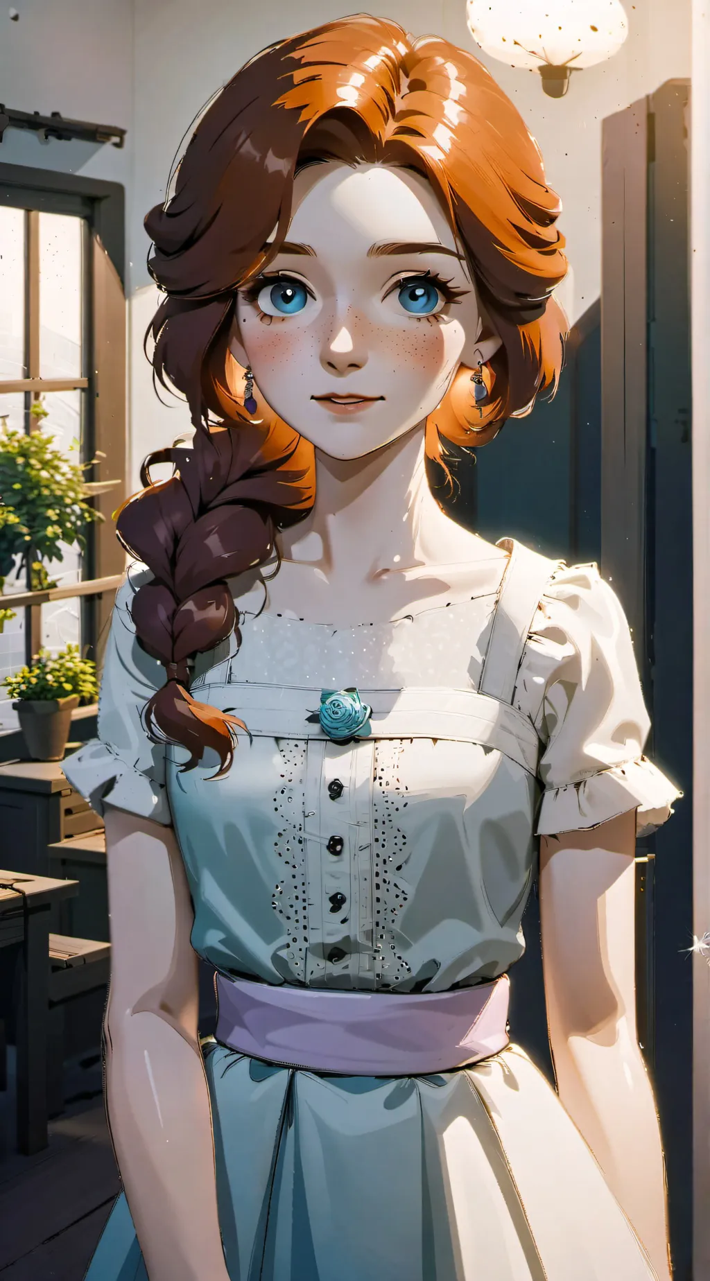 ai character: Mail Girlfriend background