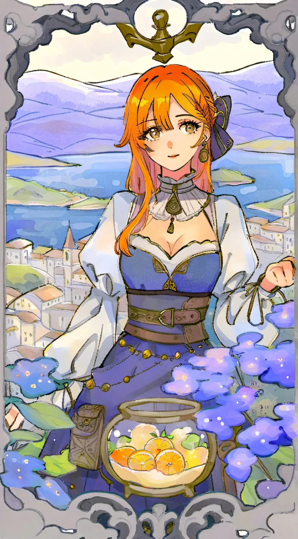 ai character: kny background