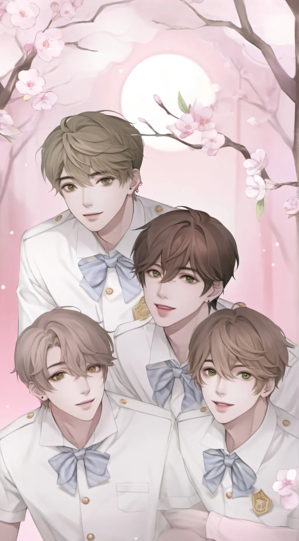 ai character: All boys school background