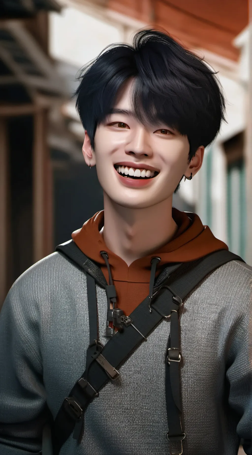 ai character: skz maniac tour background