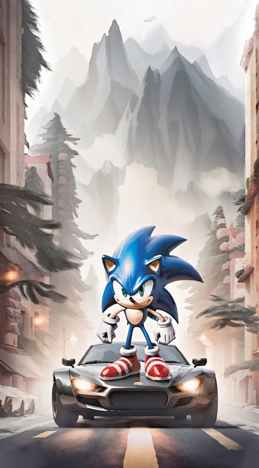 ai character: sonic crew trip :D background