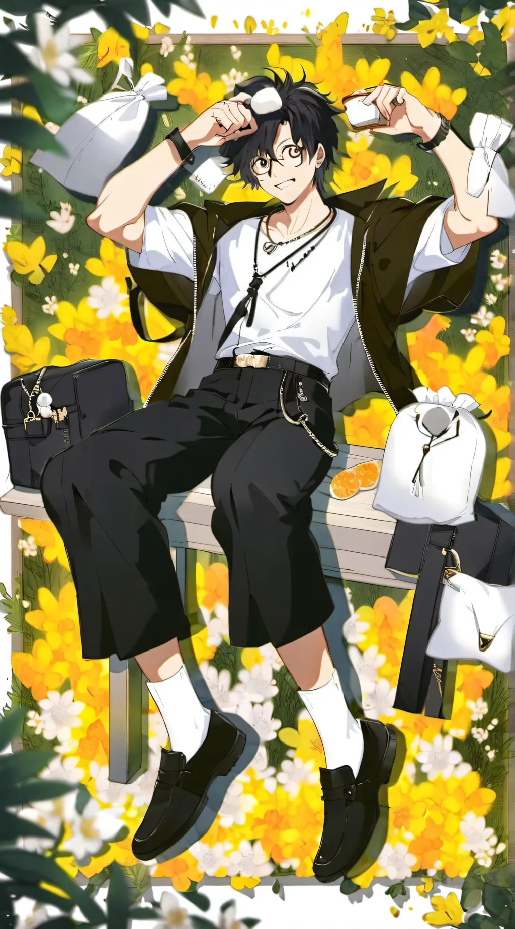 ai character: class 1A background