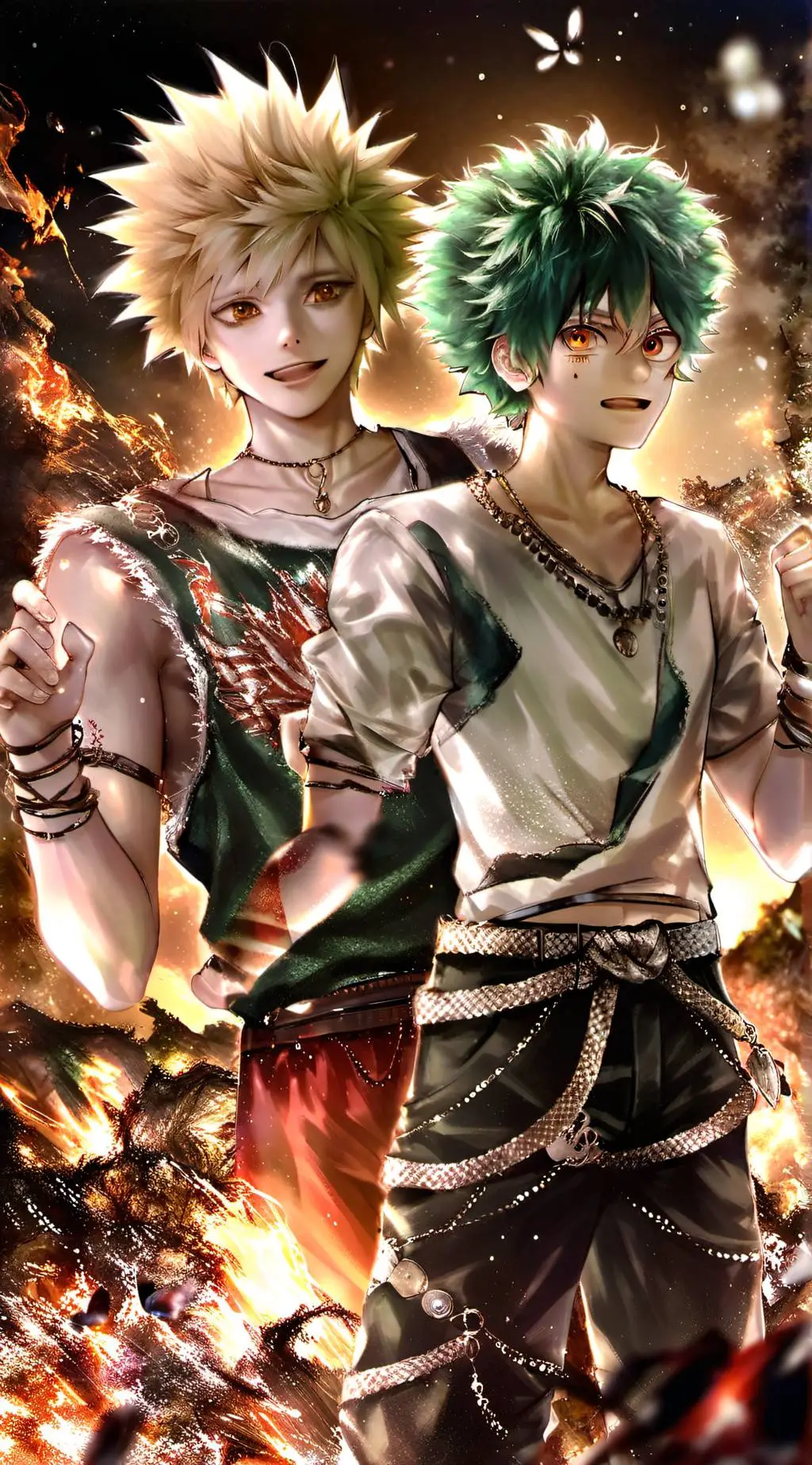 ai character: bkdk kid  background