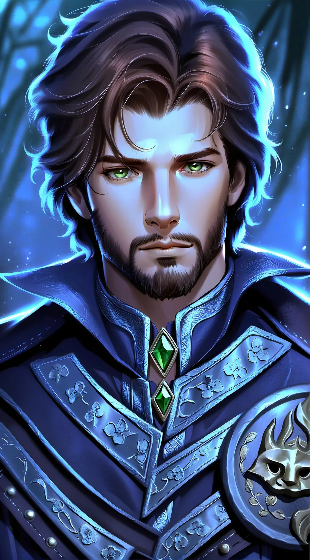 ai character: Ryan Matteo  background