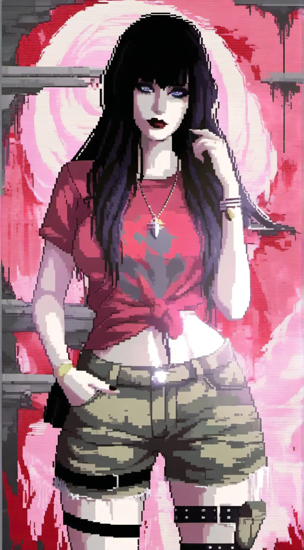 ai character: Marilyn  background