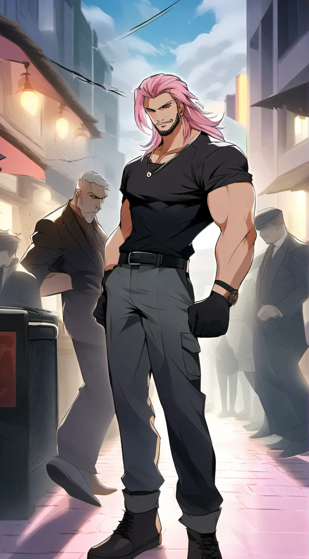 ai character: Felix background