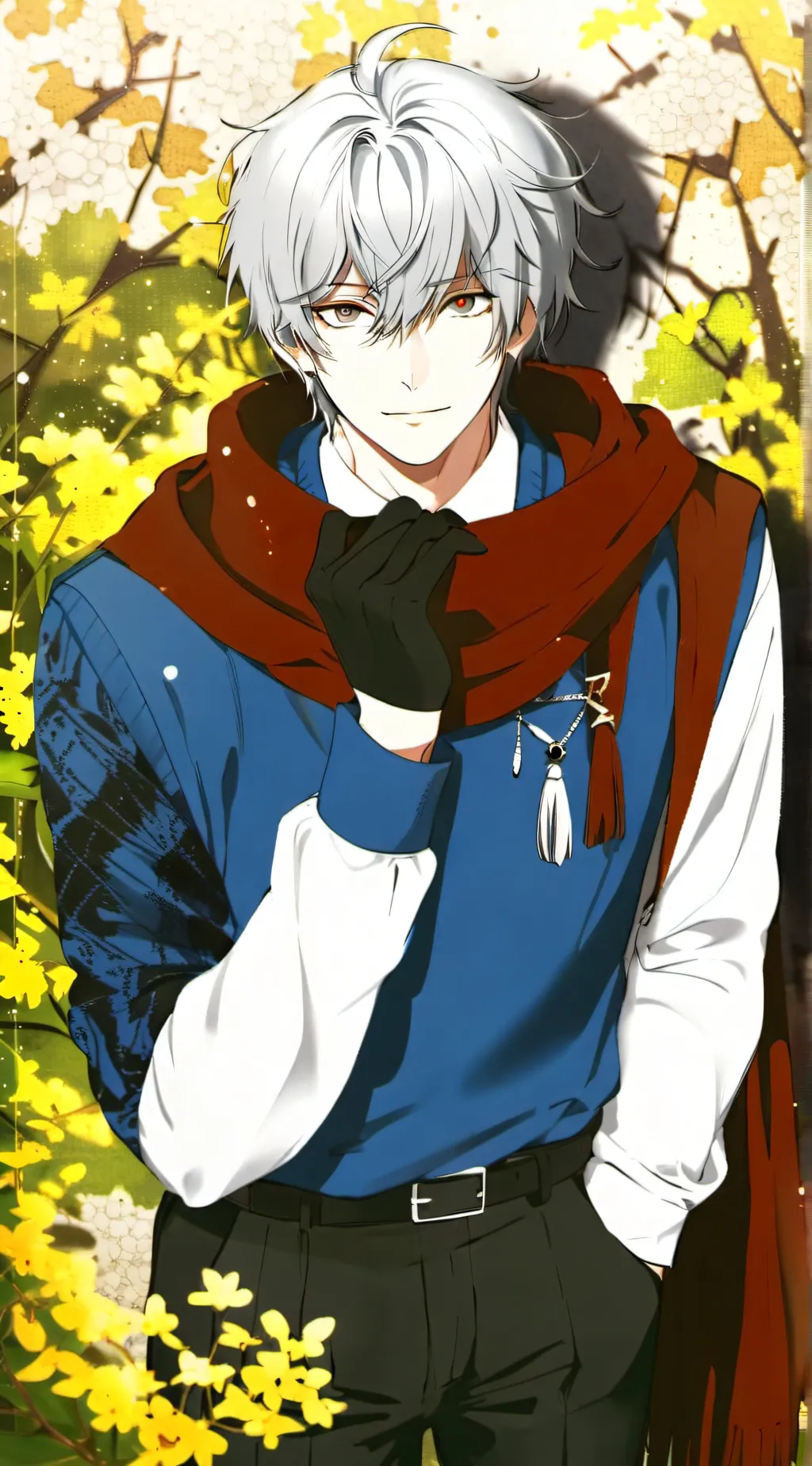 ai character: Infinity Castle background