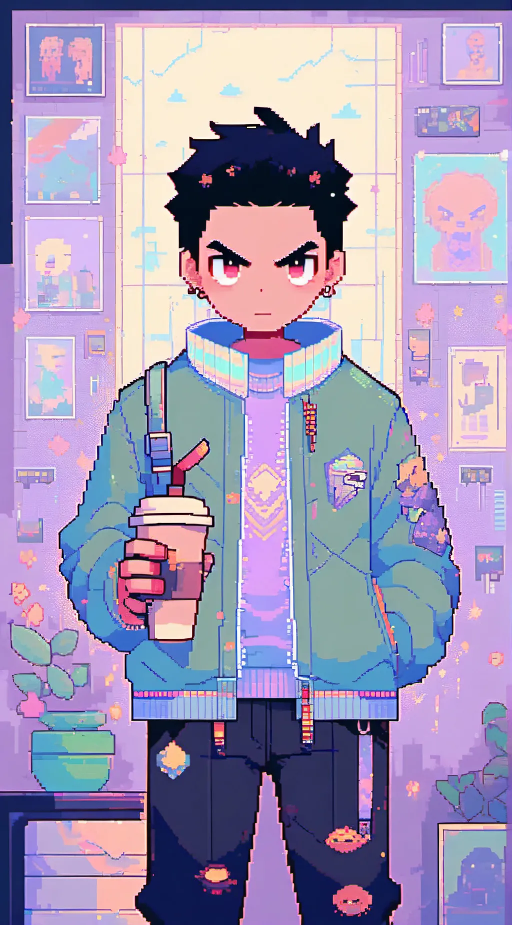 ai character: alex background