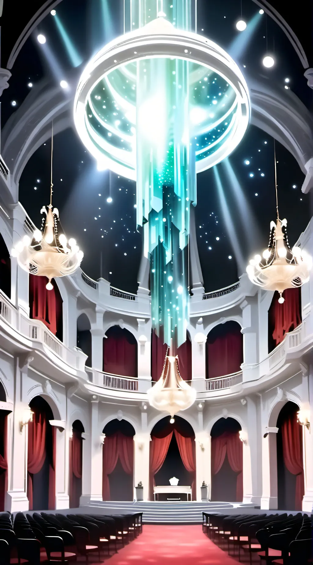 ai character: Aria background