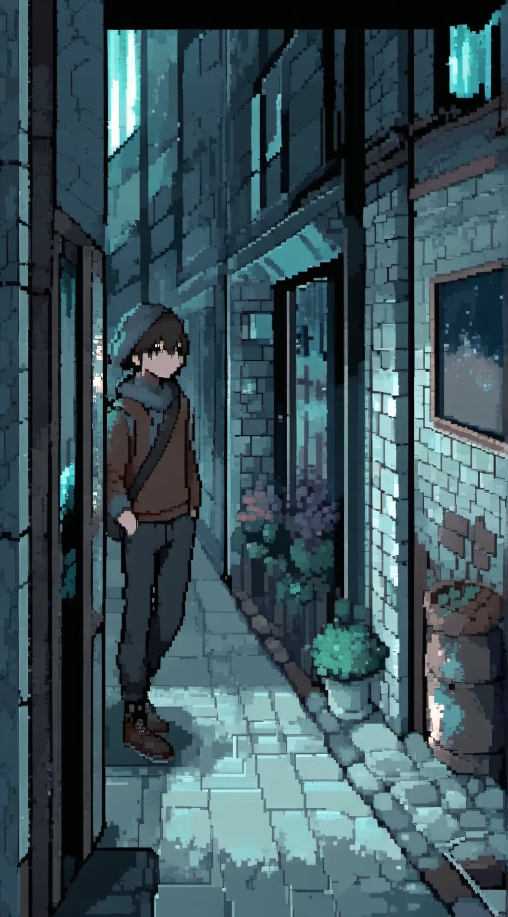 ai character: Hugo background