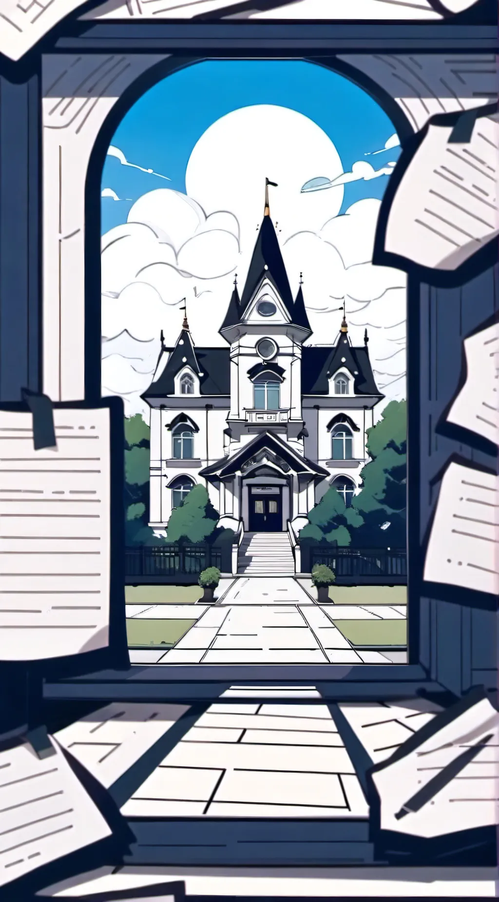 ai character: Bfdi x fpe background