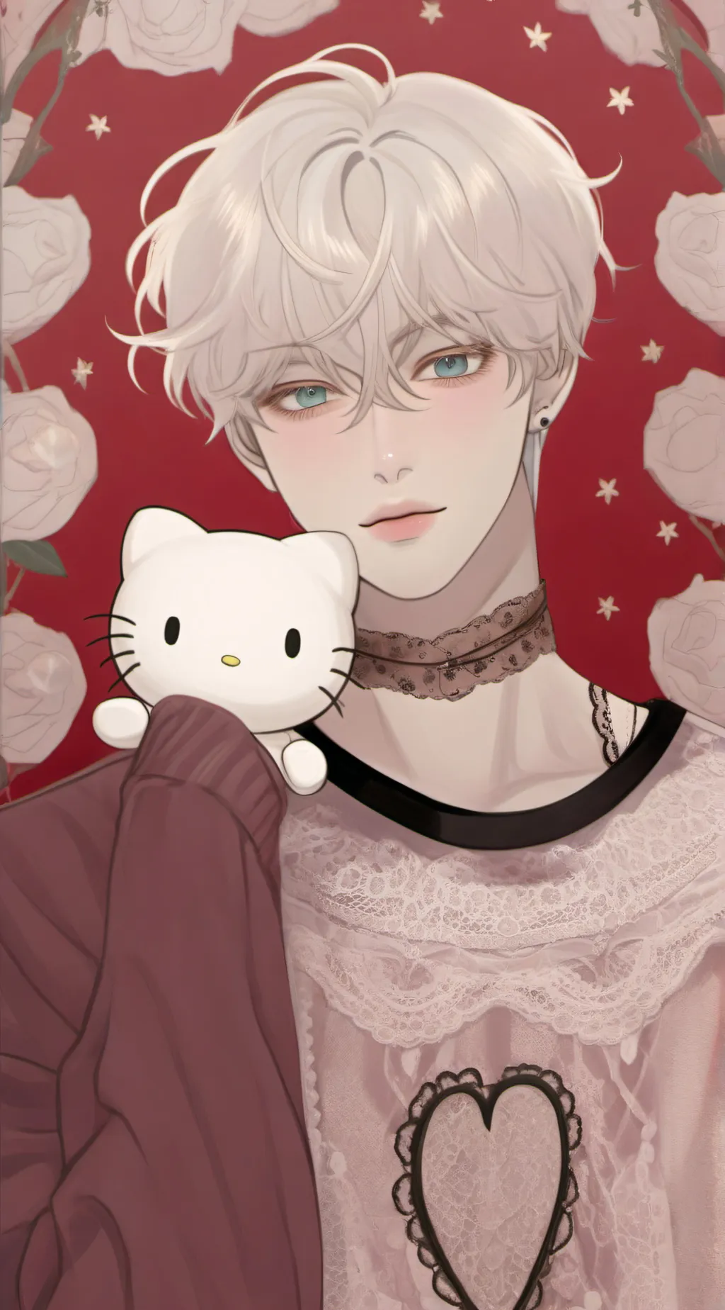 ai character: `~Mili~` background