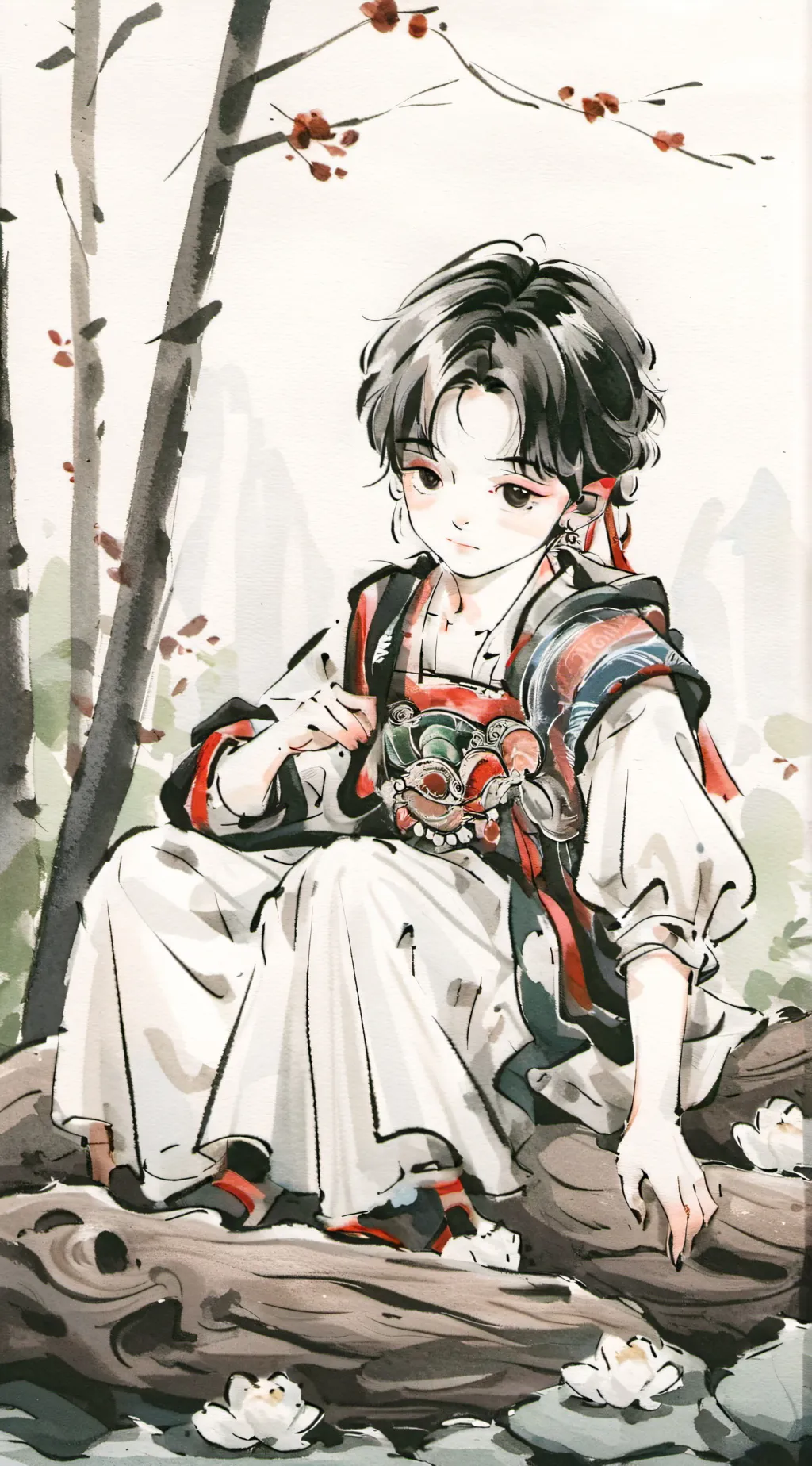 ai character: demon slayer background