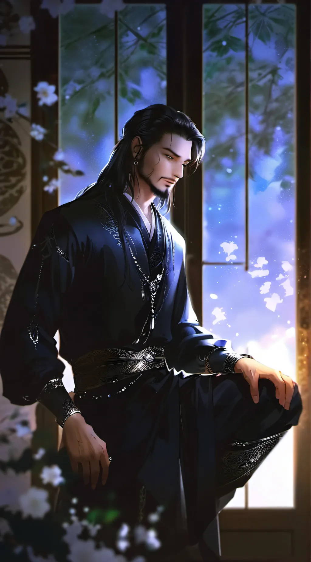 ai character: giyuu background