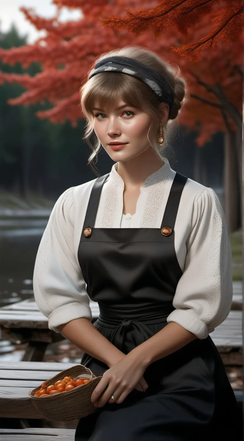 ai character: Charlotte  background