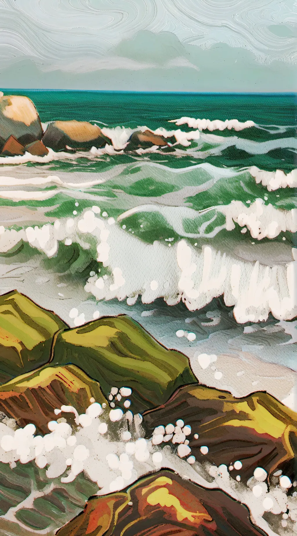 ai character: ES Beach background