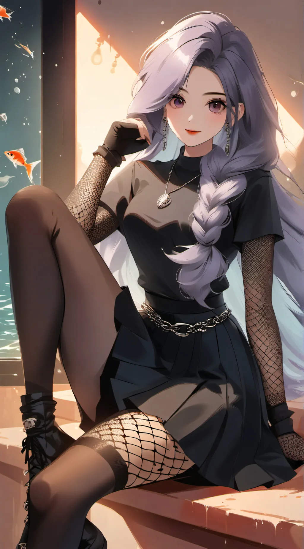 ai character: Fade background