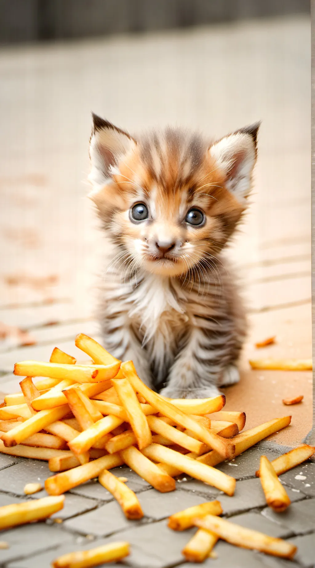 ai character: cookie background