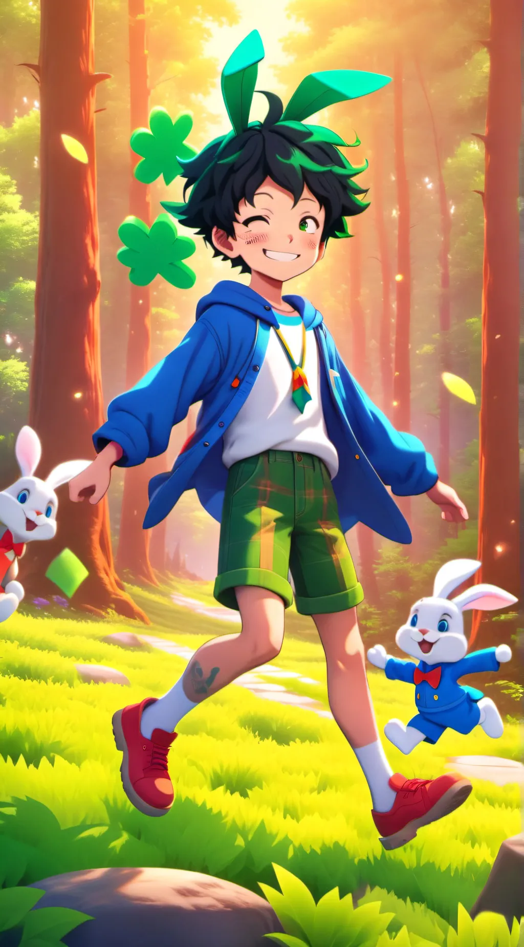 ai character: MHA Hybrid AU background