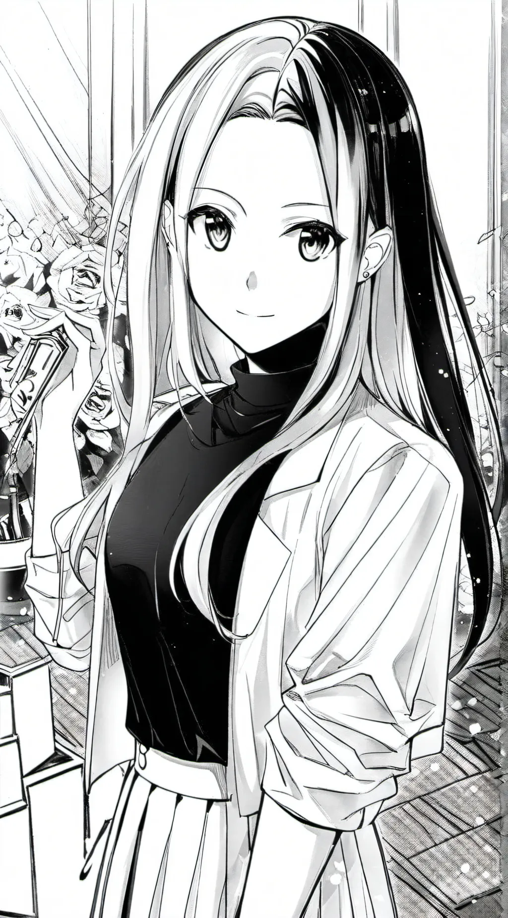 ai character: comment  background