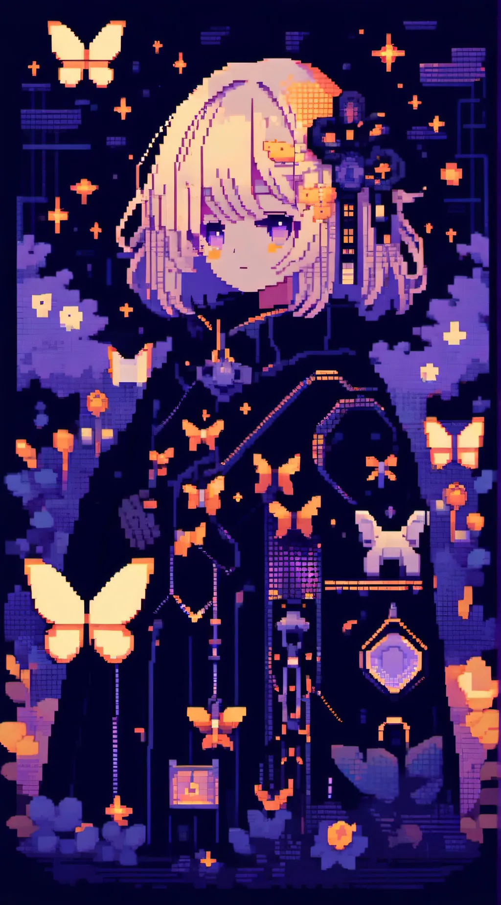 ai character: Empty background