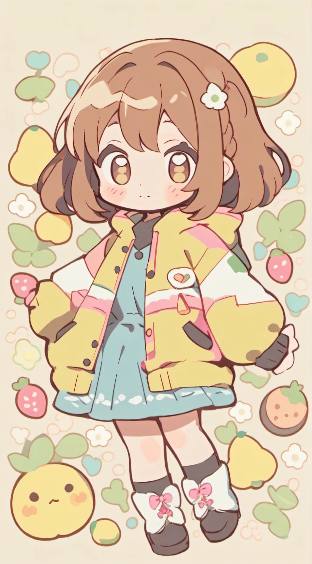 ai character: Ochaco Uraraka background