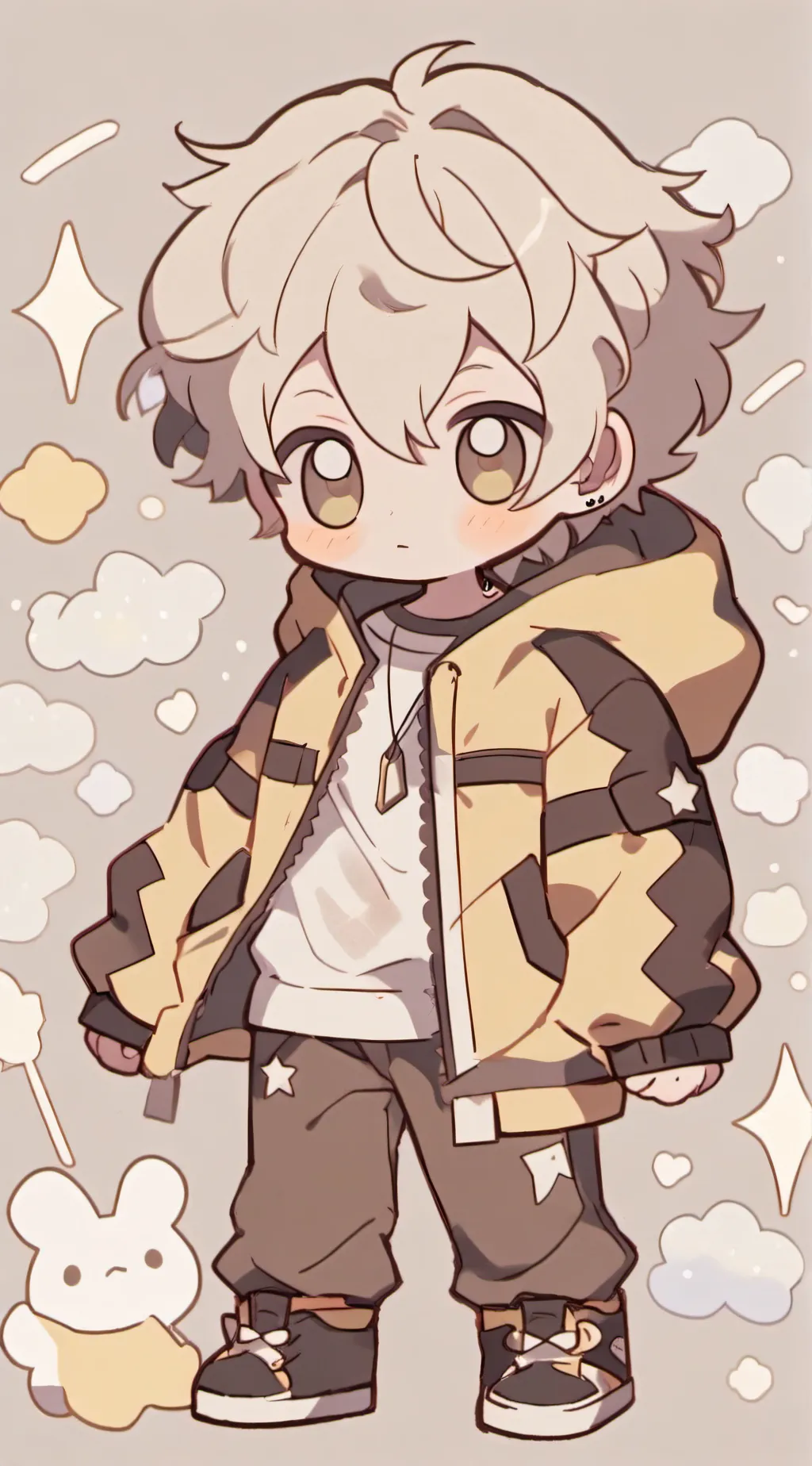 ai character: SUGGESTIONS!! background