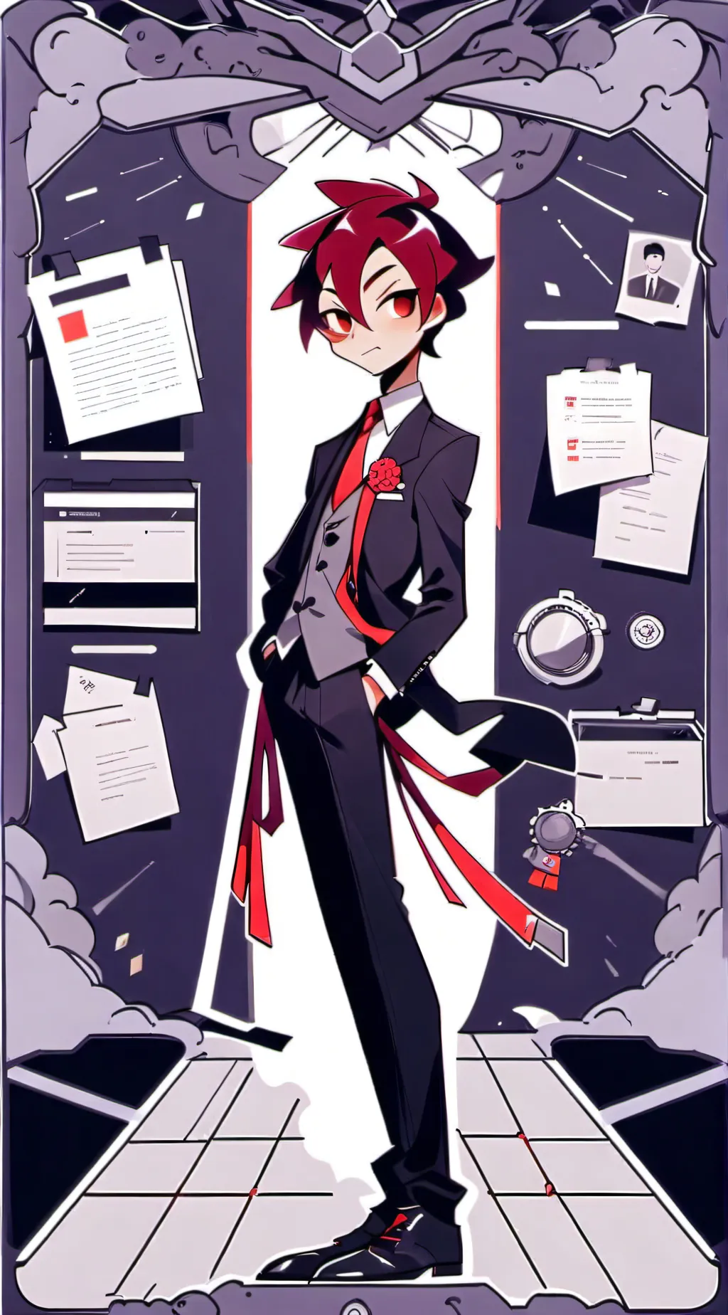 ai character: blizo background