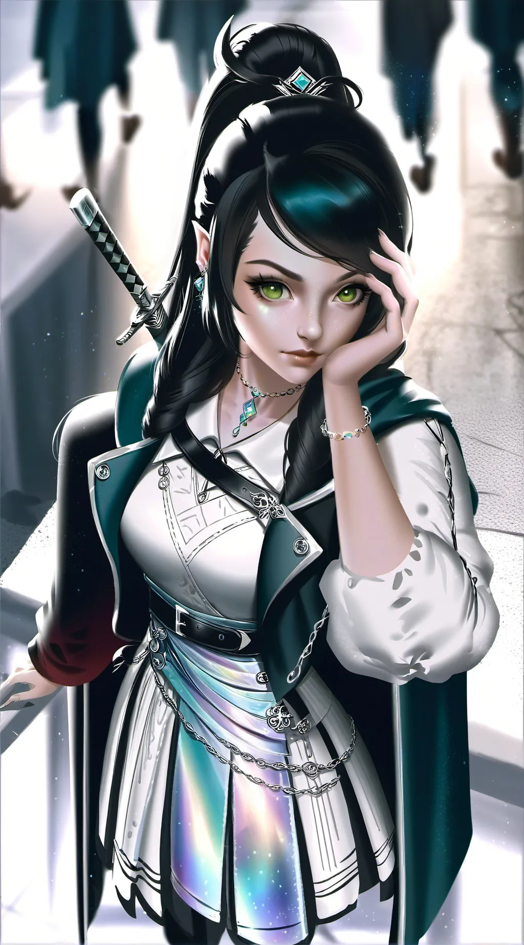 ai character: Ruby background