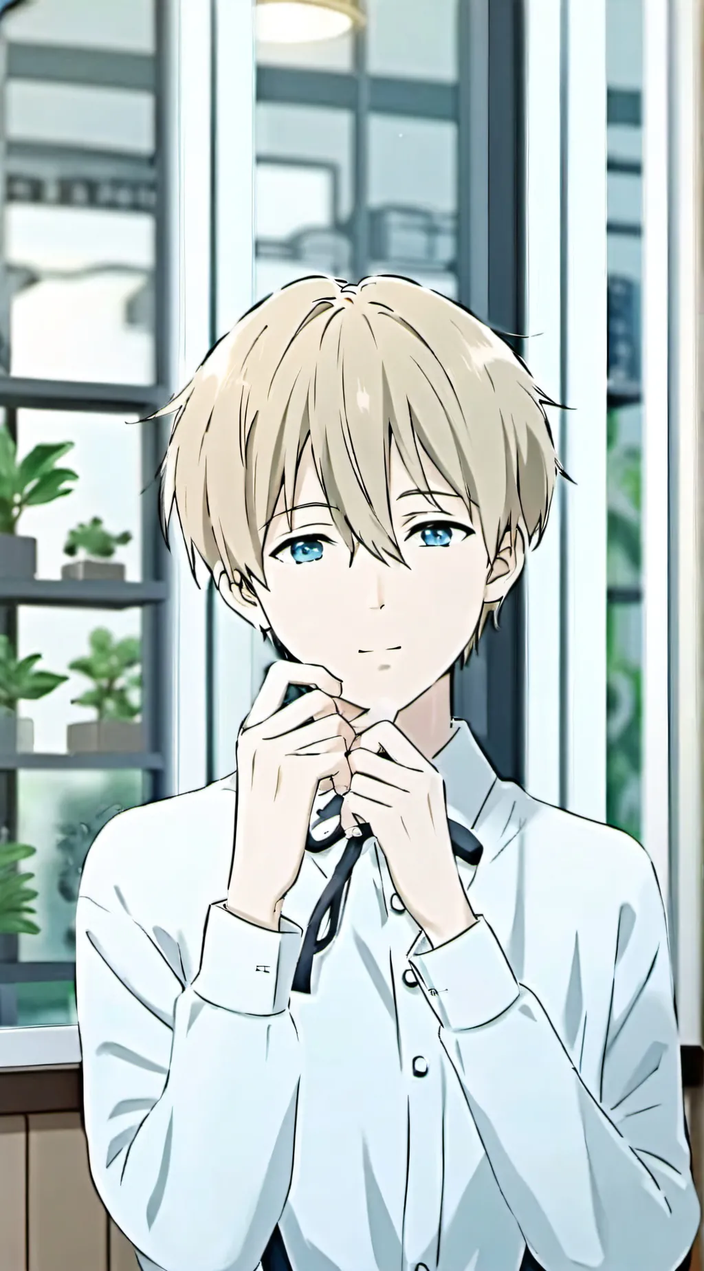 ai character: Bakugo background