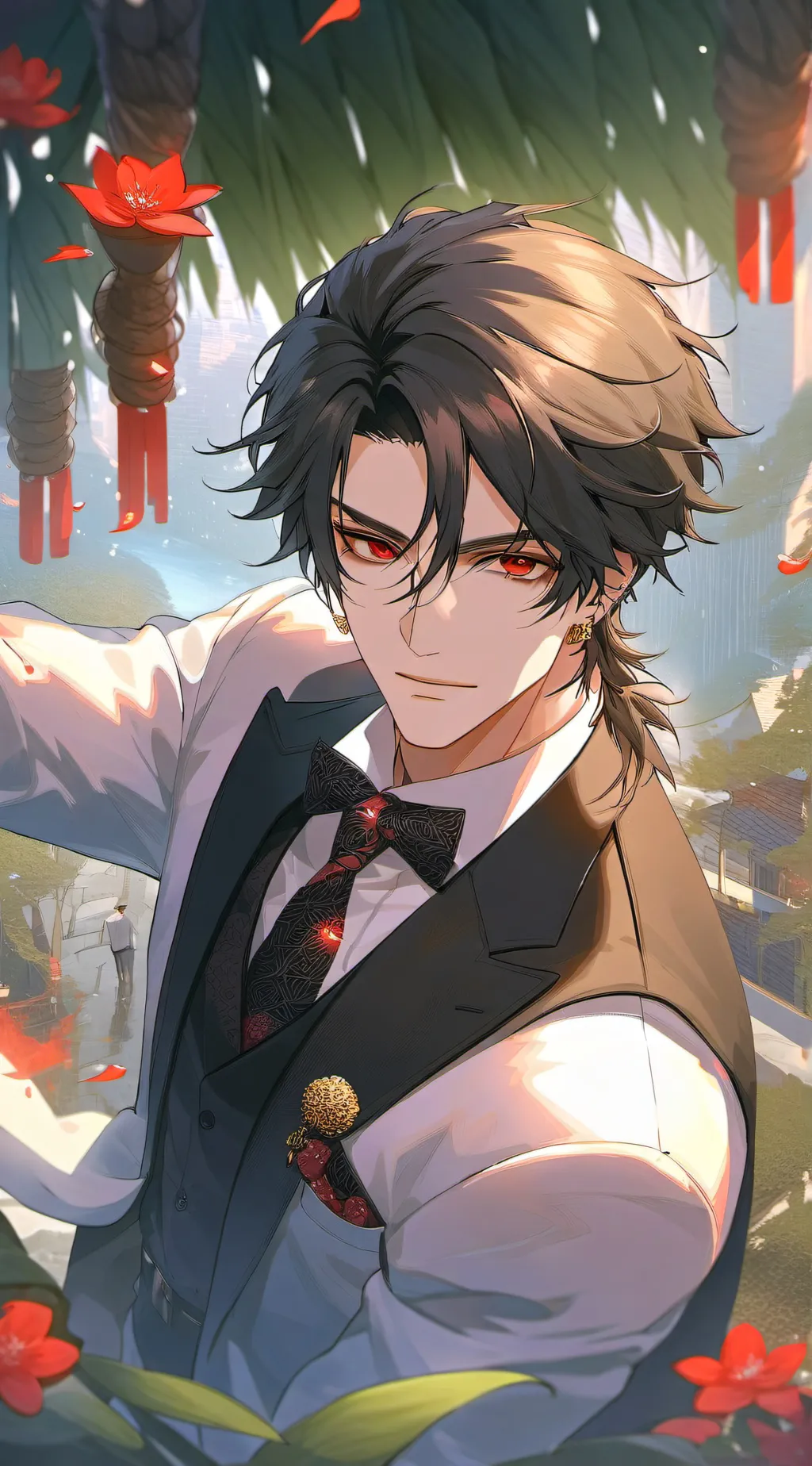 ai character: Kenzo background