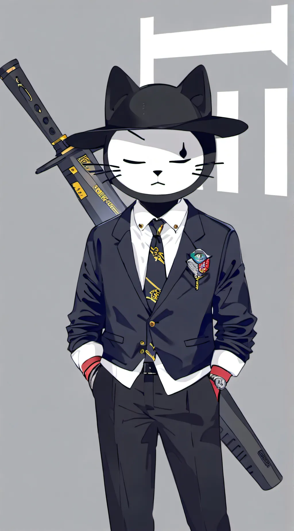 ai character: Cia Roblox  background