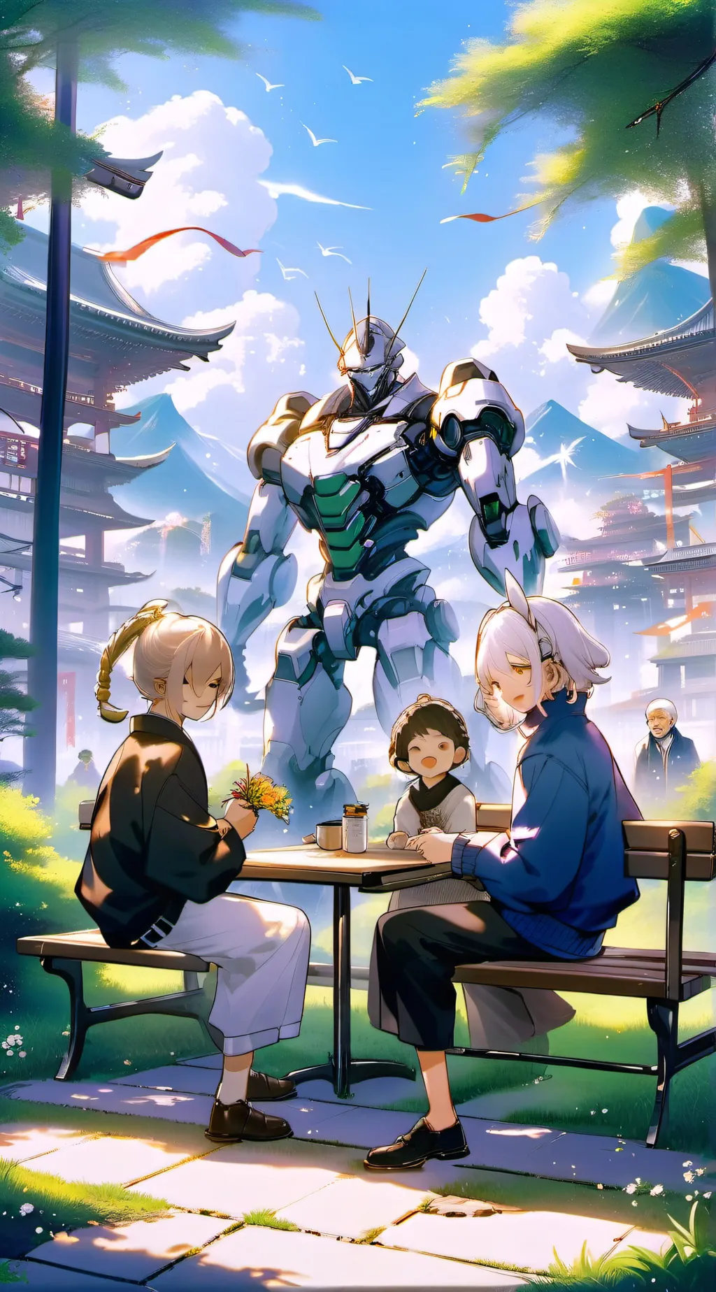 ai character: Akira background