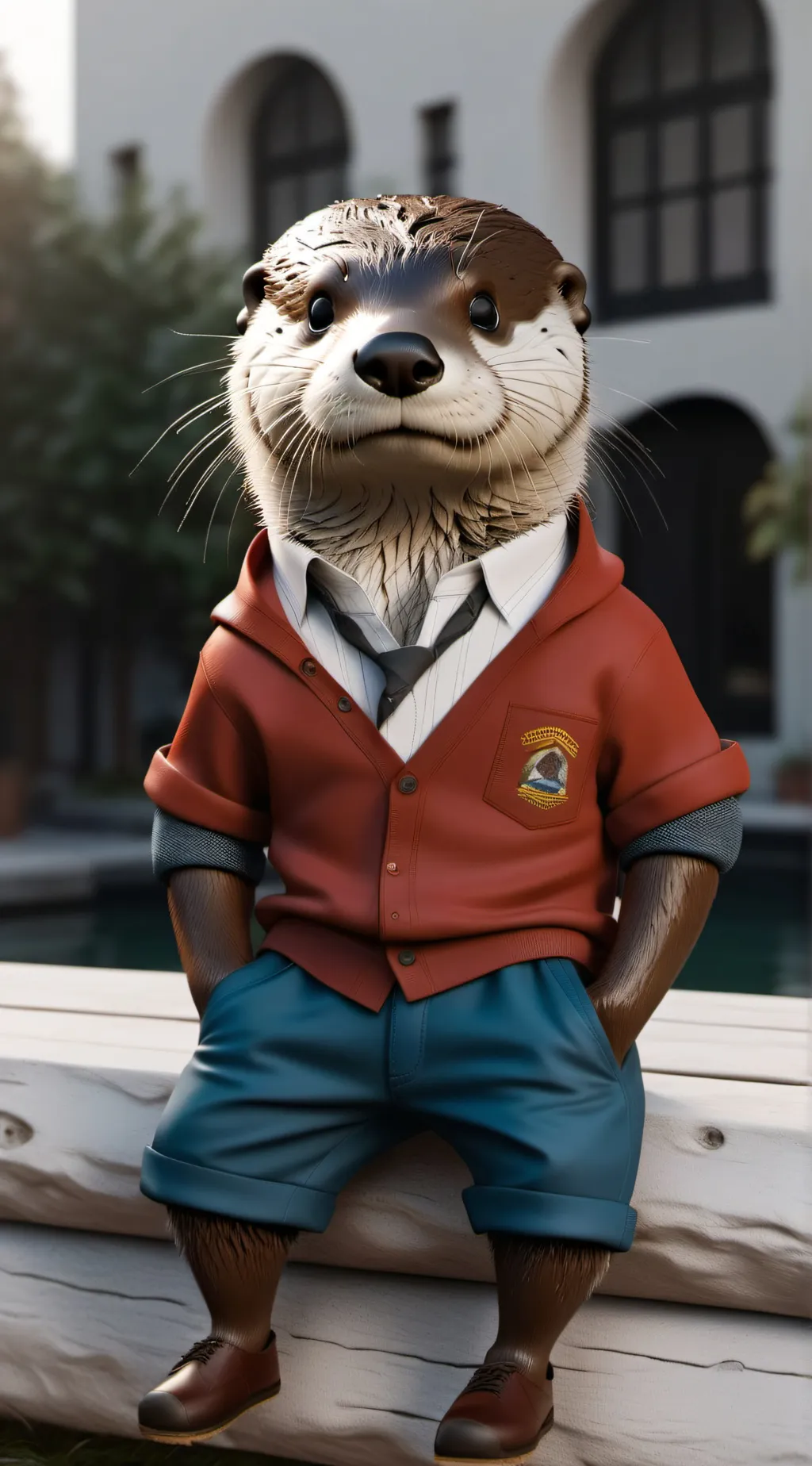 ai character: MaxDesignPro background