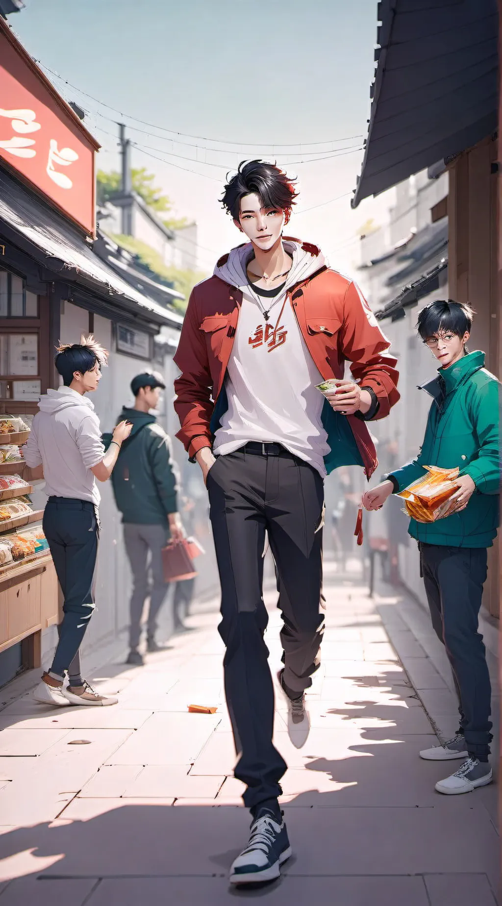 ai character: Jungkook  background