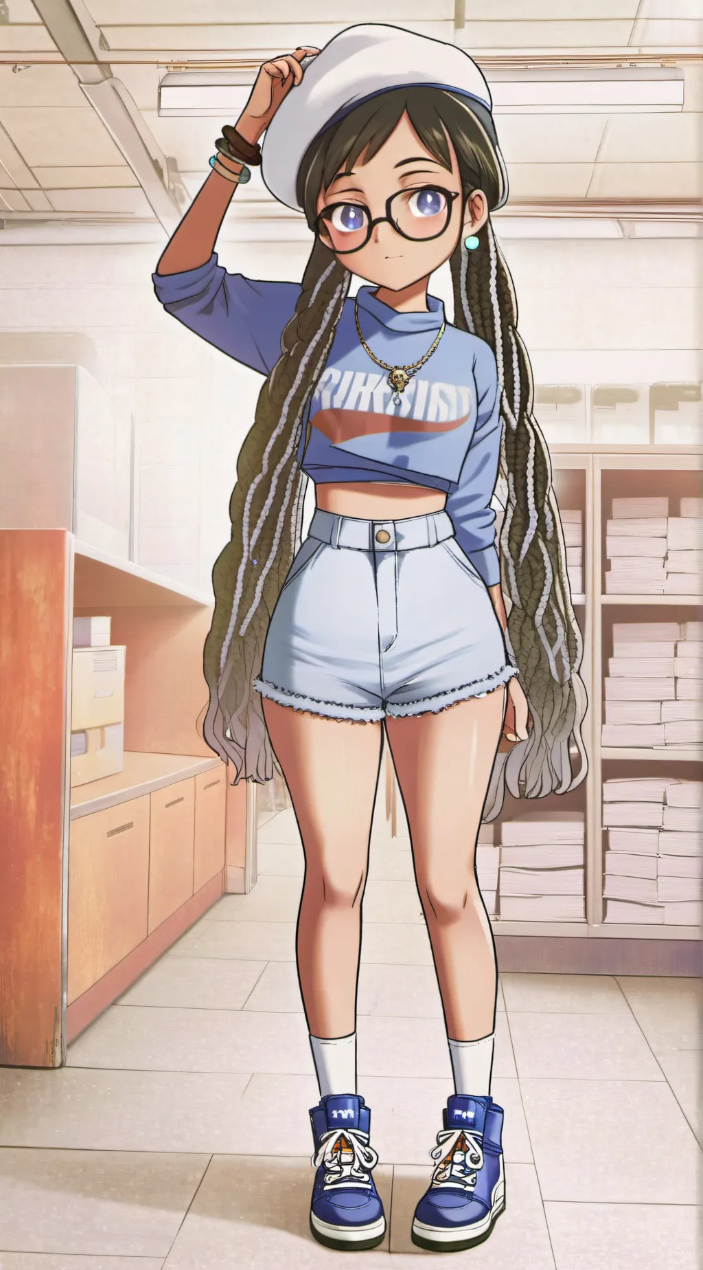 ai character: jaylani  background