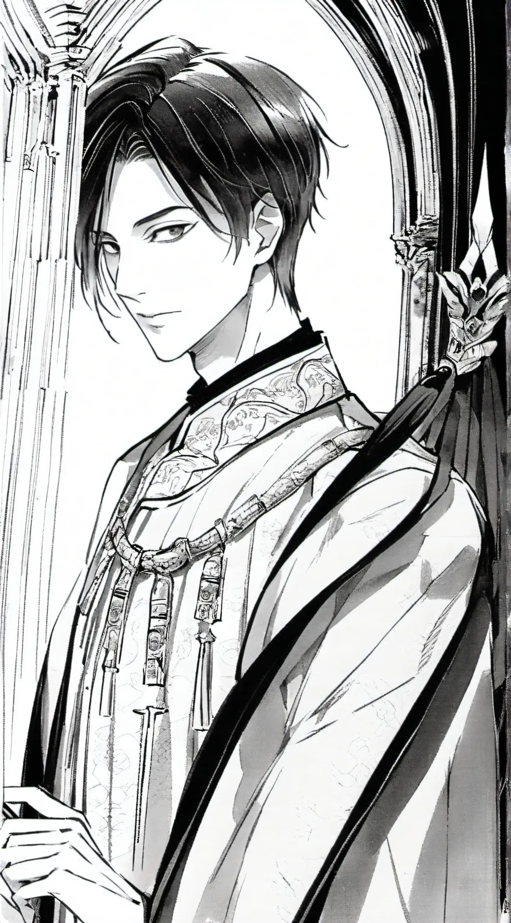 ai character: king alex background