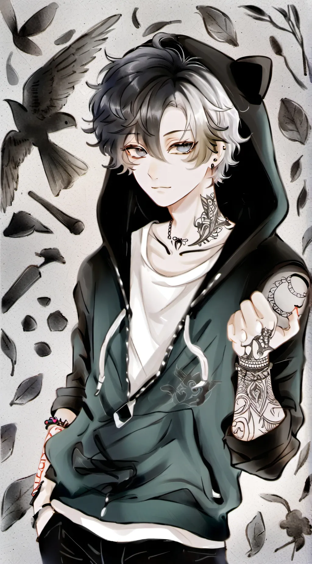 ai character: •♧○Ryse○♧• background