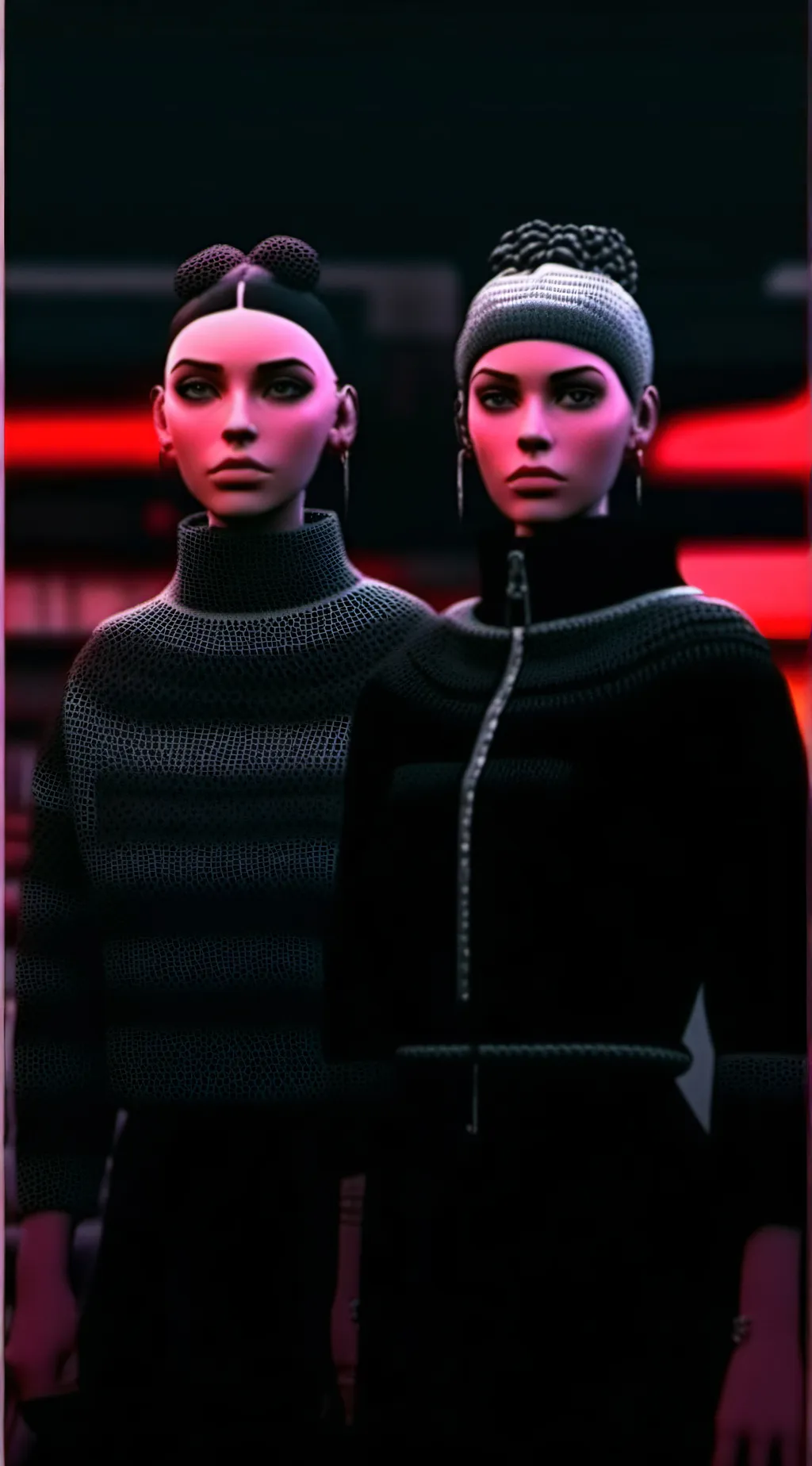 ai character: Viola and Kiki  background