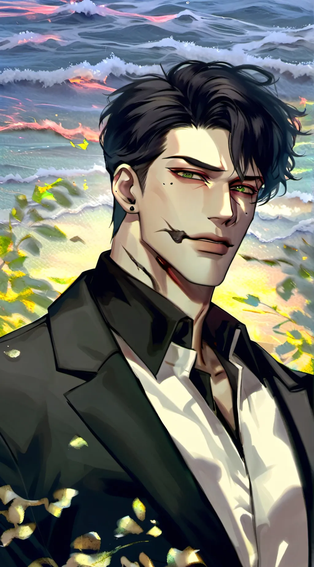 ai character: Chris Lee  background