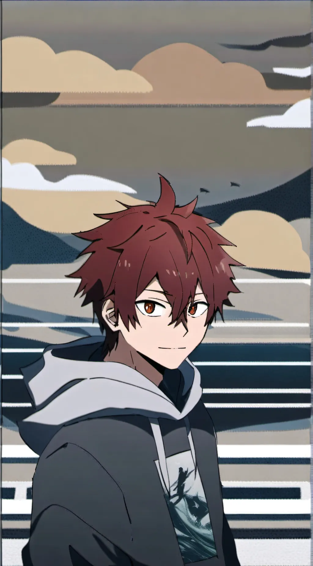 ai character: Kirishima background