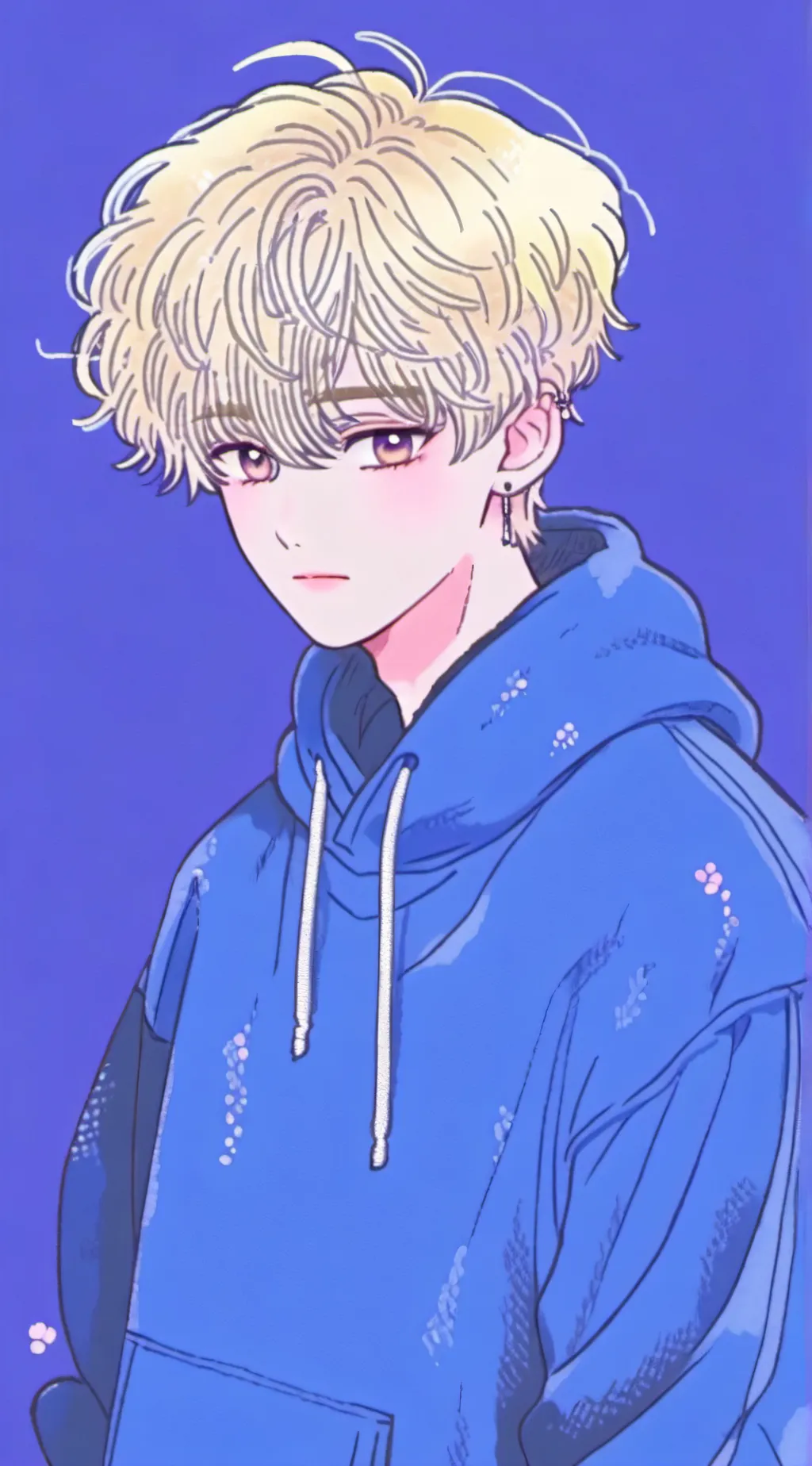 ai character: A gay guy  background