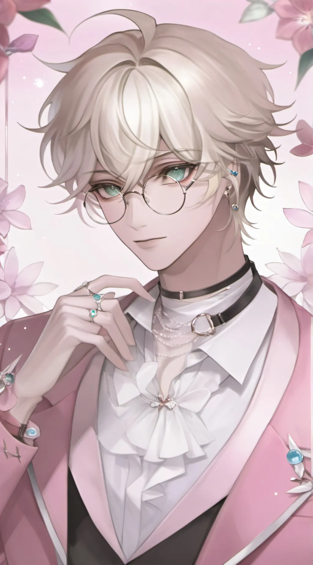 ai character: justin  background